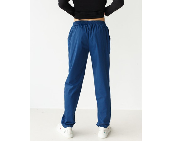 Зображення 2 Брюки медичні чоловічі Бостон сапфір р. 52, "БІЛИЙ ХАЛАТ" 328-360-758, Розмір: 52, Цвет: сапфір