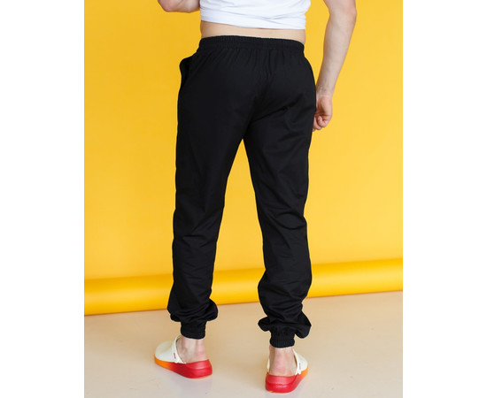 Зображення 2 Медичні штани чоловічі джоггери чорні р. 48, "БІЛИЙ ХАЛАТ" 342-321-758, Розмір: 48, Цвет: чорний