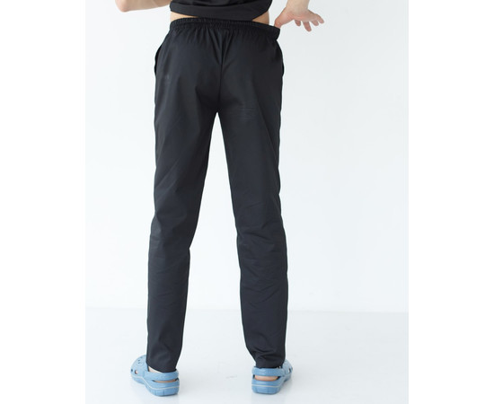 Зображення 2 Брюки медичні чоловічі Бостон чорні р. 52, "БІЛИЙ ХАЛАТ" 328-321-758, Розмір: 52, Цвет: чорний