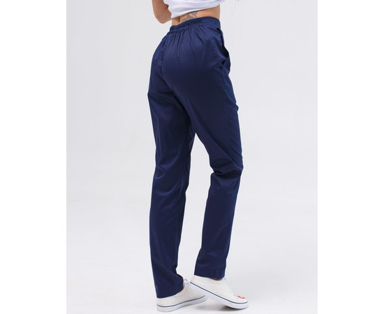 Зображення 2 Медичні жіночі штани Торонто темно-сині р. 40, "БІЛИЙ ХАЛАТ" 390-406-708, Розмір: 40, Цвет: темно синій
