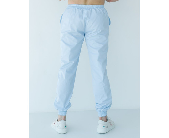 Зображення 2 Медичні штани чоловічі джоггери блакитні р. 54, "БІЛИЙ ХАЛАТ" 342-462-758, Розмір: 54, Цвет: лазурный