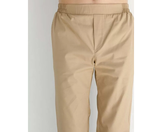 Изображение 2 Брюки медицинские мужские Бостон песочные р. 48, "БЕЛЫЙ ХАЛАТ" 328-323-758, Размер: 48, Цвет: песочный