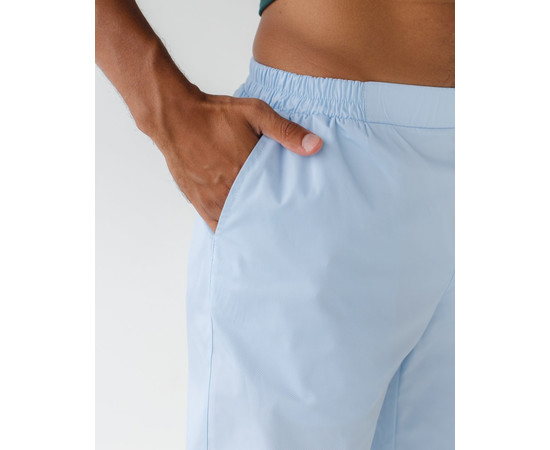 Изображение 3 Брюки медицинские мужские Бостон лазурные р. 56, "БЕЛЫЙ ХАЛАТ" 328-462-758, Размер: 56, Цвет: лазурный