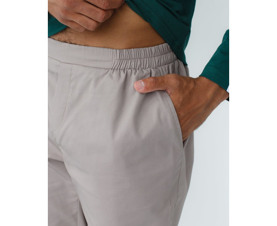 Зображення 3 Медичні штани чоловічі джоггери мокко р. 50, "БІЛИЙ ХАЛАТ" 342-421-758, Розмір: 50, Цвет: моко