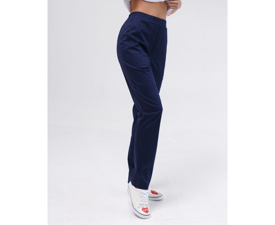 Зображення 3 Медичні жіночі штани Торонто темно-сині р. 42, "БІЛИЙ ХАЛАТ" 390-406-708, Розмір: 42, Цвет: темно синій