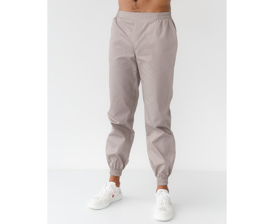 Зображення 4 Медичні штани чоловічі джоггери мокко р. 48, "БІЛИЙ ХАЛАТ" 342-421-758, Розмір: 48, Цвет: моко