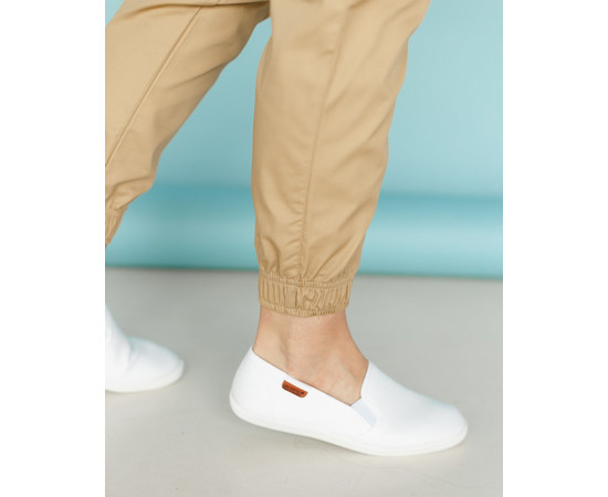 Зображення 4 Медичні штани жіночі джоггери пісочні р. 48, "БІЛИЙ ХАЛАТ" 303-323-730, Розмір: 48, Цвет: пісочний