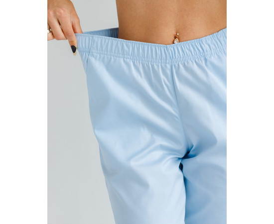 Зображення 4 Медичні штани жіночі джоггери блакитні р. 48, "БІЛИЙ ХАЛАТ" 303-462-730, Розмір: 48, Цвет: лазурный