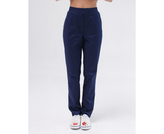 Зображення 5 Медичні жіночі штани Торонто темно-сині р. 52, "БІЛИЙ ХАЛАТ" 390-406-708, Розмір: 52, Цвет: темно синій