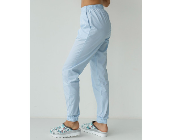 Зображення 6 Медичні штани жіночі джоггери блакитні р. 42, "БІЛИЙ ХАЛАТ" 303-462-730, Розмір: 42, Цвет: лазурный
