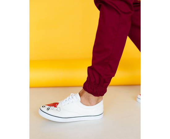 Зображення 4 Медичні штани жіночі джоггери марсала р. 50, "БІЛИЙ ХАЛАТ" 303-326-730, Розмір: 50, Цвет: марсала