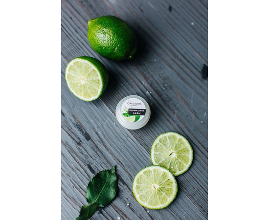 Зображення 2 Бальзам для губ Soap Stories Лайм, 10 г