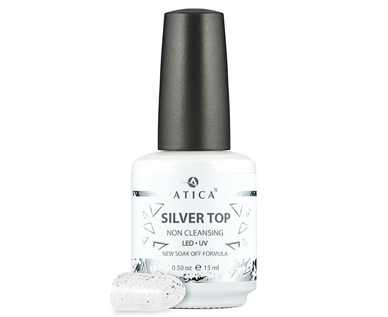 Изображение 3 Топ с серебряной слюдой Atica Top Silver Top Non Cleansing, 15 мл
