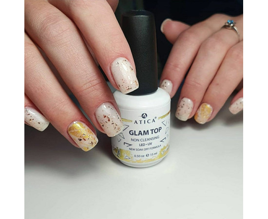 Изображение 3 Топ с золотой талью Atica Top Glam Top Non Cleansing, 15 мл
