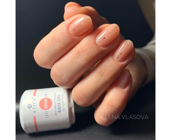 Зображення 2 Камуфлююча база Atica Base Gel Beige, 15 мл  