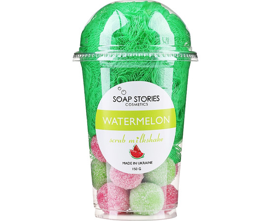 Зображення 2 Скраб-мило для тіла Soap Stories Кавун, 150 г