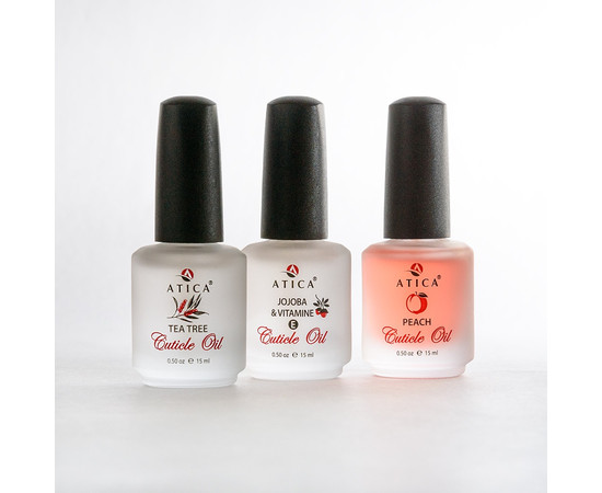 Зображення 2 Олійка для кутикули Atica жожоба і вітамін Е, 15 мл