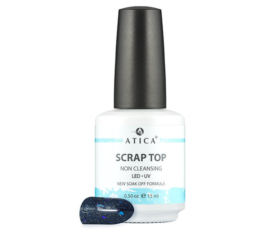 Изображение 2 Топ шимером и слюдой Atica Top Scrap Top Non Cleansing, 15 мл
