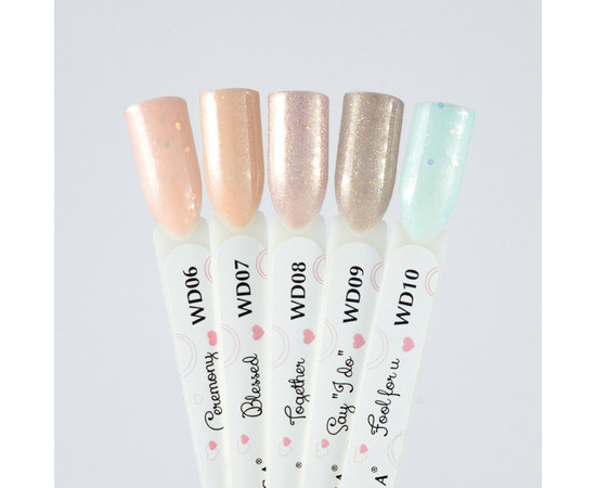 Изображение 2 Гель лак Atica WD09 Say I Do, 15 мл, Объем (мл, г): 15, Цвет: 09