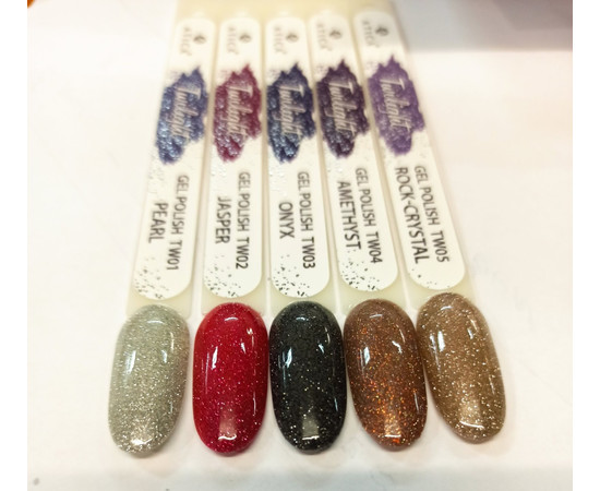 Зображення 3 Гель лак світловідбивний Atica Twilight TW05 Rock Crystal, 8 мл, Об'єм (мл, г): 8, Колір: 05