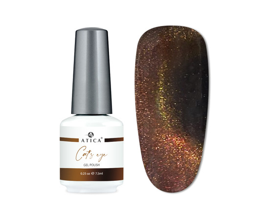 Зображення 2 Гель лак Atica Cats Eye СС05, 7.5 мл, Об'єм (мл, г): 7.5, Колір: 05