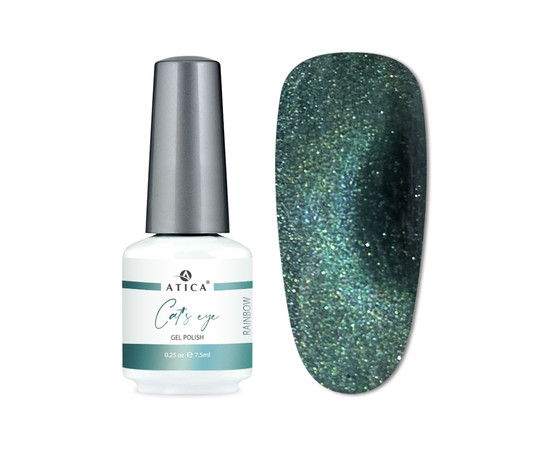 Зображення 2 Гель лак Atica Cats Eye СС08, 7.5 мл, Об'єм (мл, г): 7.5, Колір: 08
