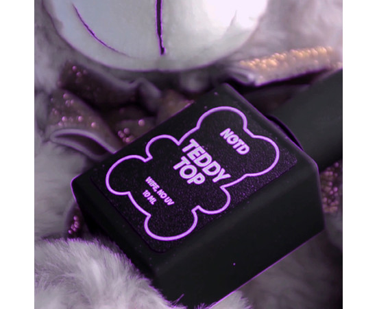 Изображение 6 Nails Of The Day Teddy Top wipe – матовый плюшевый топ с липким слоем, новой формулы, без уф-фильтров, 10 мл