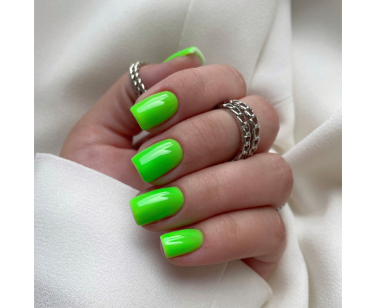 Изображение 6 Nails Of The Day Let's special Lime – особый неоново-салатовый гель-лак, перекрывается в один слой, 10 мл, Объем (мл, г): 10, Цвет: Lime