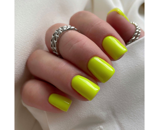 Зображення 4 Nails Of The Day Let's special Lemon – особливий неоново-лимонний гель-лак, що перекриває в один слой, 10 мл, Об'єм (мл, г): 10, Колір: Lemon