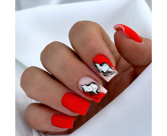 Зображення 3 Гель-фарба без липкого шару Nails Of The Day Premium gel paint Black no wipe, 5 мл, Об'єм (мл, г): 5, Колір: Black