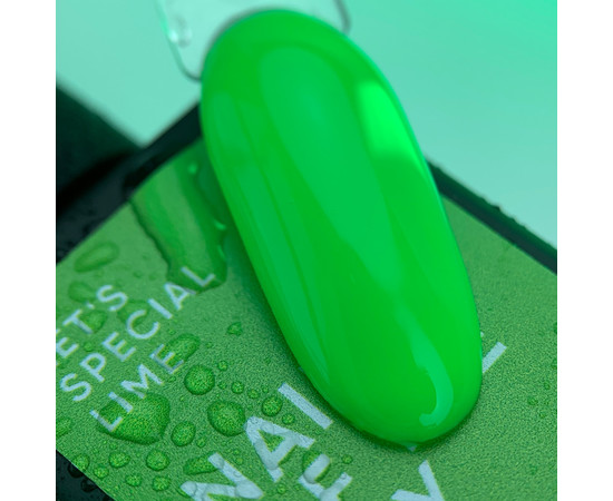Изображение 3 Nails Of The Day Let's special Lime – особый неоново-салатовый гель-лак, перекрывается в один слой, 10 мл, Объем (мл, г): 10, Цвет: Lime