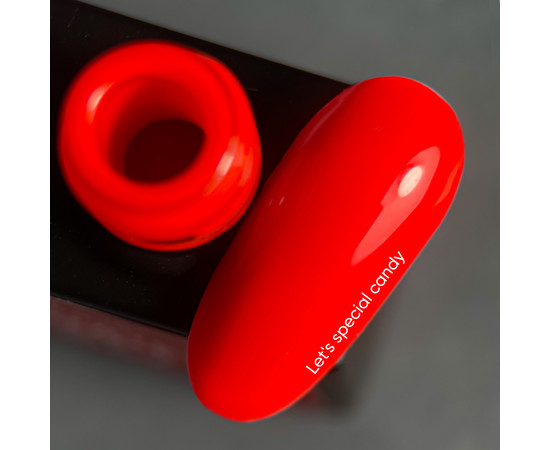 Изображение 2 Nails Of The Day Let's special Candy – особый ярко-насыщенный коралловый гель-лак, перекрывается в один слой, 10 мл, Объем (мл, г): 10, Цвет: Candy