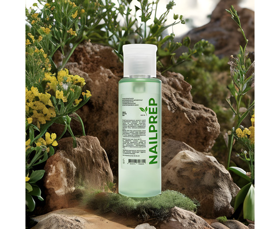 Изображение 4 Обезжиритель и дегидратор профессиональный для натуральных ногтей с антибактериальным и противогрибковым действием Nails Of The Day Nail Prep, 200 мл