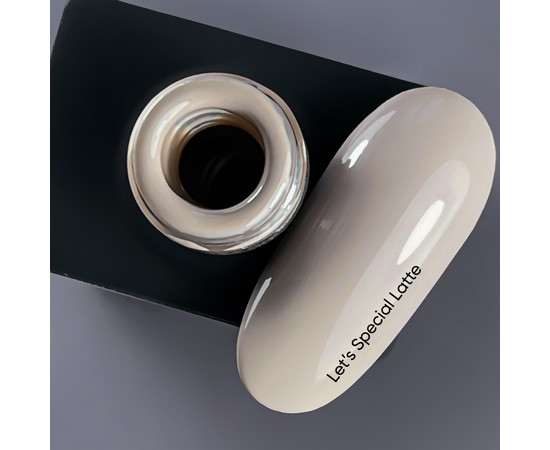 Зображення 2 Nails Of The Day Let's special Latte – бежево-карамельний гель-лак для нігтів, що перекриває в один слой, 10 мл, Об'єм (мл, г): 10, Колір: Latte