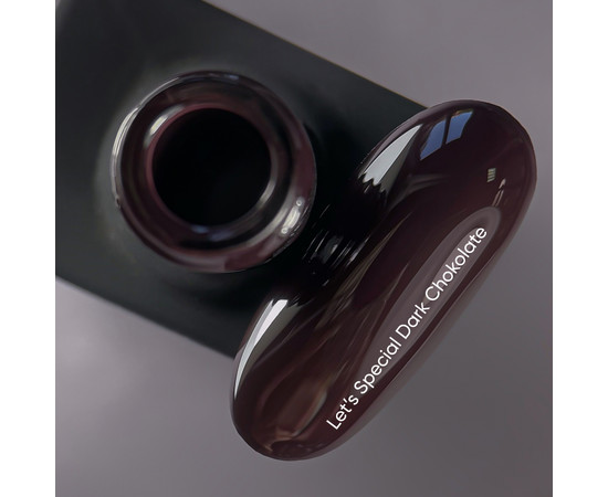 Изображение 2 Nails Of The Day Let's special Dark Chocolate – темно-коричневый гель-лак для ногтей, перекрывается в один слой, 10 мл, Объем (мл, г): 10, Цвет: Dark Chocolate
