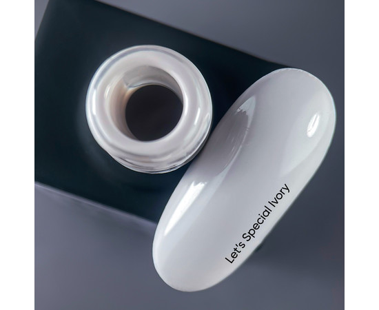 Изображение 2 Nails Of The Day Let's special Ivory – кремовый гель-лак для ногтей, перекрывается в один слой, 10 мл, Объем (мл, г): 10, Цвет: Ivory