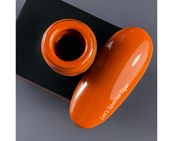 Изображение 2 Nails Of The Day Let's special Tiger – морковный гель-лак для ногтей, перекрывается в один слой, 10 мл, Объем (мл, г): 10, Цвет: Tiger