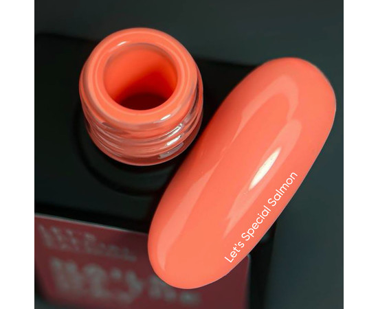 Зображення 2 Nails Of The Day Let's special Salmon – особливий лососевий гель-лак для нігтів, що перекриває в один слой, 10 мл, Об'єм (мл, г): 10, Колір: Salmon