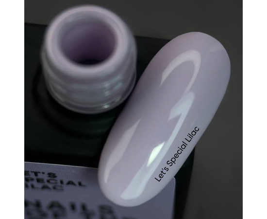 Зображення 2 Nails Of The Day Let's special Lilac – особливий бузковий/ліловий гель-лак для нігтів, що перекриває в один слой, 10 мл, Об'єм (мл, г): 10, Колір: Lilac
