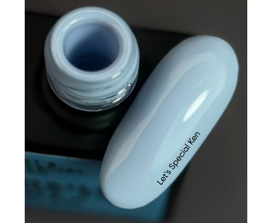 Зображення 2 Nails Of The Day Let's special Ken – особливий небесно-голубий гель-лак для нігтів, що перекриває в один слой, 10 мл, Об'єм (мл, г): 10, Колір: Ken