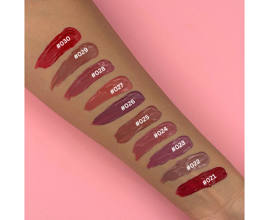 Изображение 2 Помада для губ жидкая матовая Elixir KissProof Lip Mat 022 Brown Sugar, 4.5 г, Объем (мл, г): 4.5, Цвет: 022