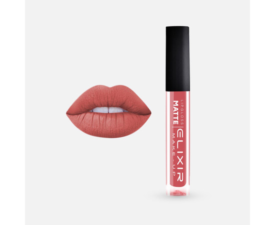 Зображення 2 Помада для губ рідка матова Elixir Liquid Lip Matte 379 Carming Pink, 5.5 г, Об'єм (мл, г): 5.5, Колір: 379