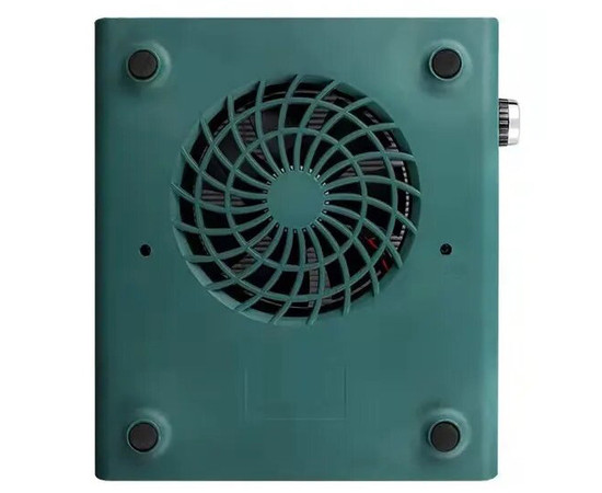 Зображення 2 Манікюрна настільна витяжка на 1 гвинт з НЕРА-фільтром BQ 858-1 80 Вт, Зелена, Колір: зелений