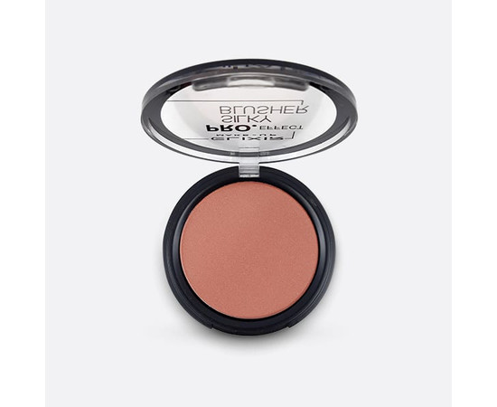 Зображення 2 Рум'яна для обличчя Elixir Pro. Effect Silky Blusher 107 Sepia, 12 г, Об'єм (мл, г): 12, Колір: 107