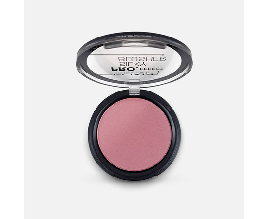 Зображення 2 Рум'яна для обличчя Elixir Pro. Effect Silky Blusher 303 Flamingo, 12 г, Об'єм (мл, г): 12, Колір: 303