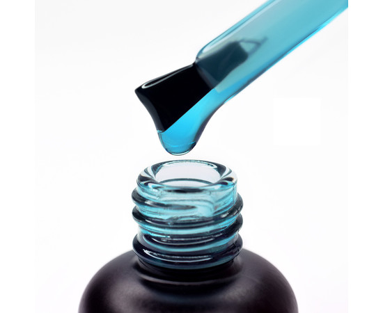 Зображення 2 Гель вітражний PNB Strong Iron Gel Crystal Blue, 8 мл, Об'єм (мл, г): 8, Колір: Blue