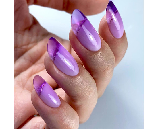 Зображення 3 Гель вітражний PNB Strong Iron Gel Crystal Violet, 8 мл, Об'єм (мл, г): 8, Колір: Violet