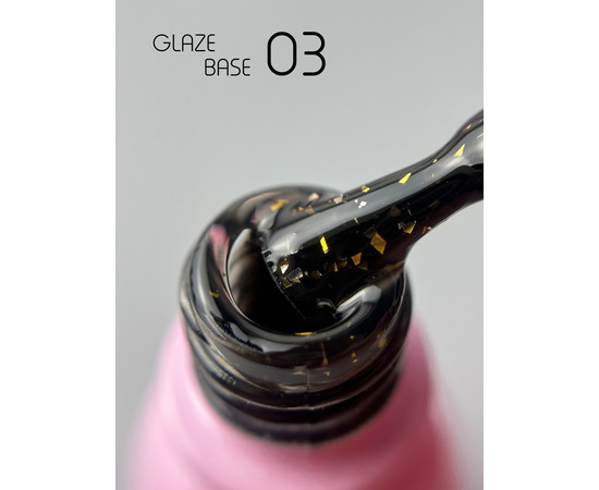 Изображение 2 База для гель-лака Toki-Toki Glaze Base GL03 черный, 5 мл, Объем (мл, г): 5, Цвет: GL03