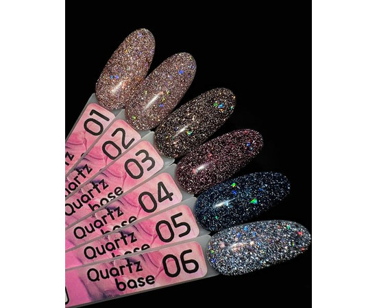 Зображення 5 База для гель-лака Toki-Toki Quartz Base QR05, 5 мл, Об'єм (мл, г): 5, Колір: 5