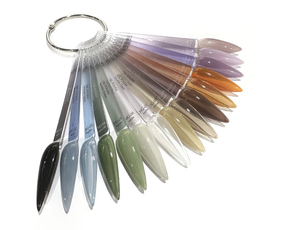 Зображення 2 Вітражний гель-лак Adore Professional MG-06 calcite молочно-сіра глазур, 8 мл, Об'єм (мл, г): 8, Колір: 06